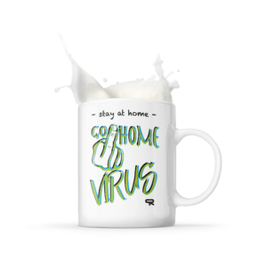 GO HOME VIRUS Tasse